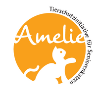 Logo tierschutzinitiative für Seniorenkatzen Amelie