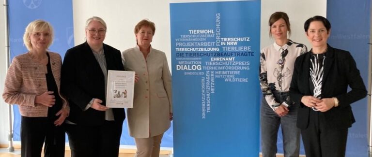 Tierfreunde Münster holen Platz 3 beim Tierschutzpreis NRW