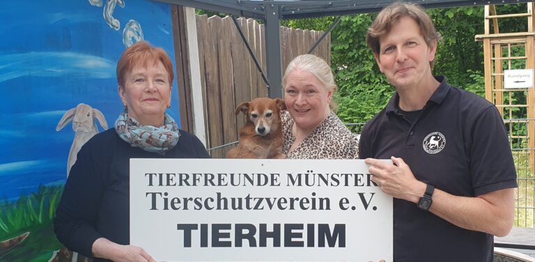 Wechsel an der Spitze des Tierheims: Mariette Junker übergibt an Ingmar Karrie