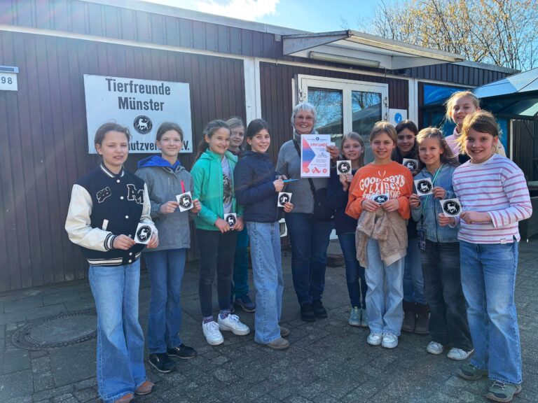 Kuchenverkauf für den Tierschutz